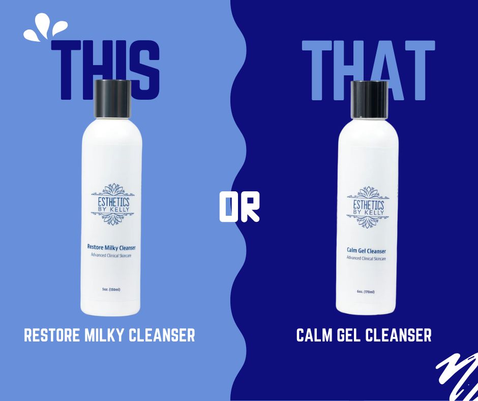 Calm Gel Cleanser vs. Restore Milky Cleanser: Which One Is Right for Your Skin?