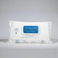 Clean Skin Club facial cleansing wipes pack for sensitive, acne-prone skin, 30 count